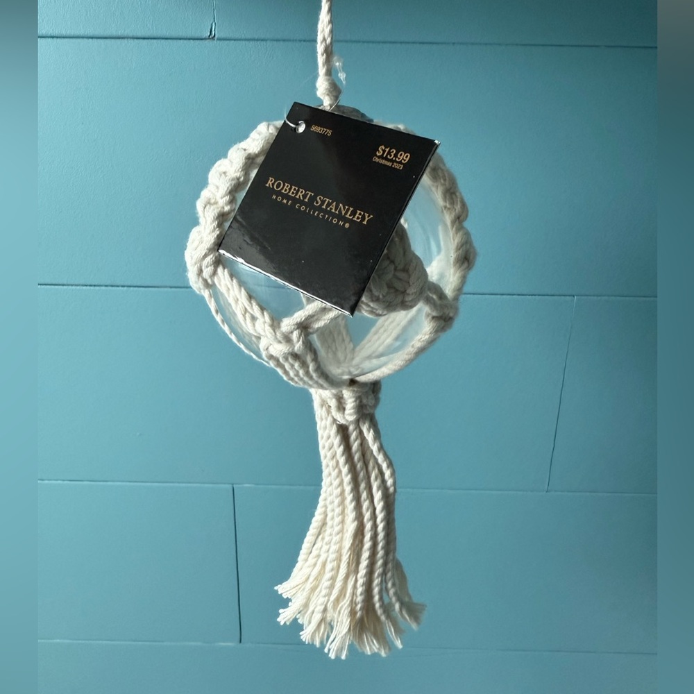 Robert Stanley Macramé Boho Christmas Ornaments NWT - Picture 6 of 7